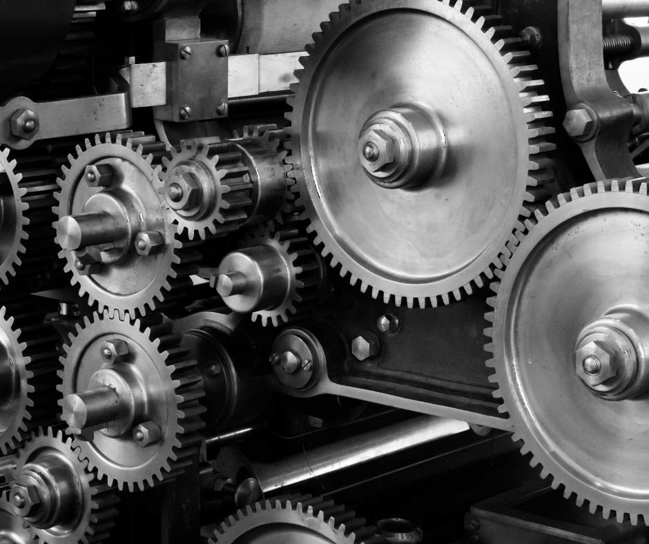 machinery and cogs